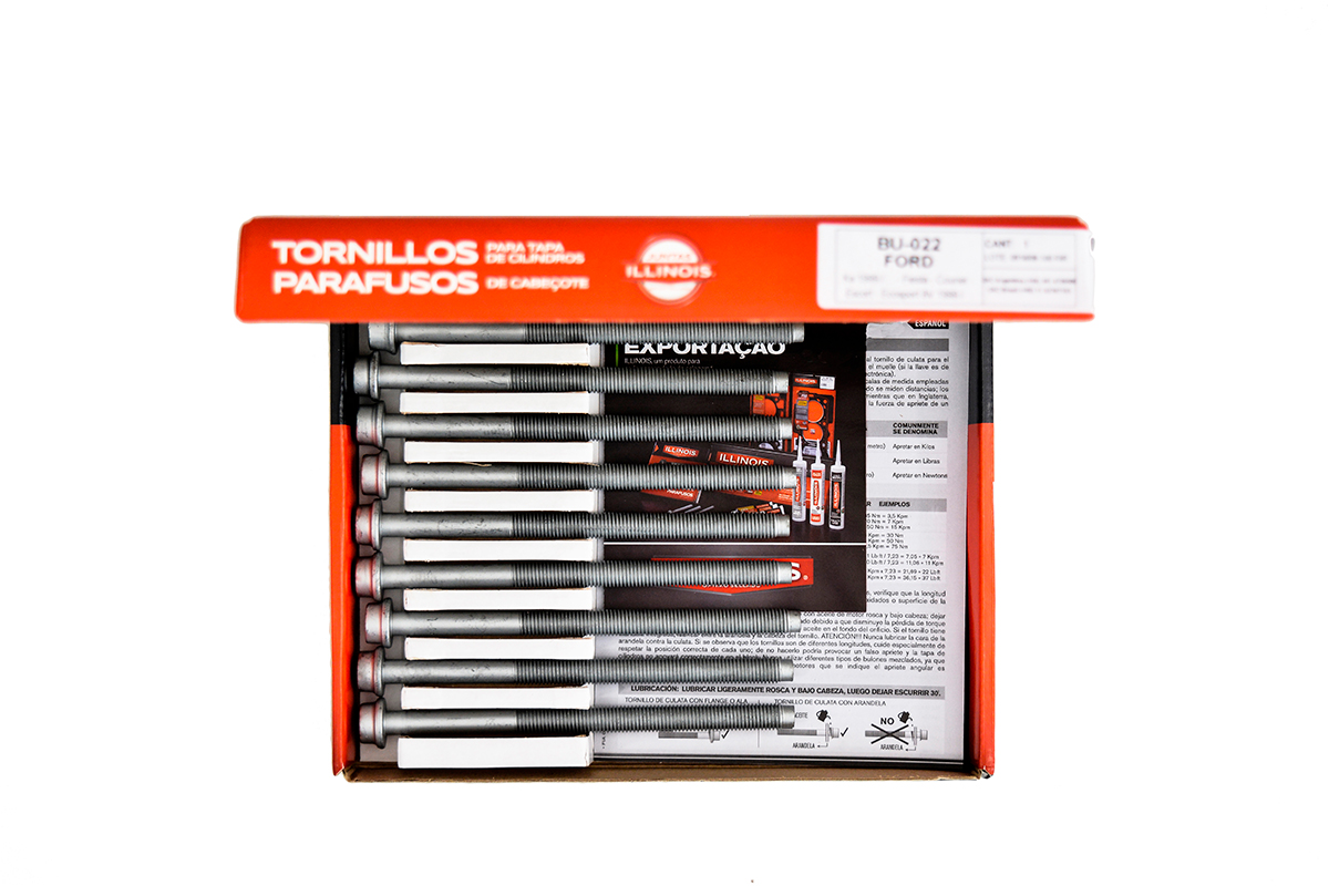 Bulones tapa Cilindros Para Ka Fiesta Zetec Rocam 1.0/1.6